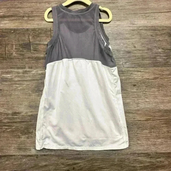 Athleta Kids White and Gray Tank Top - Picture 3 of 3
